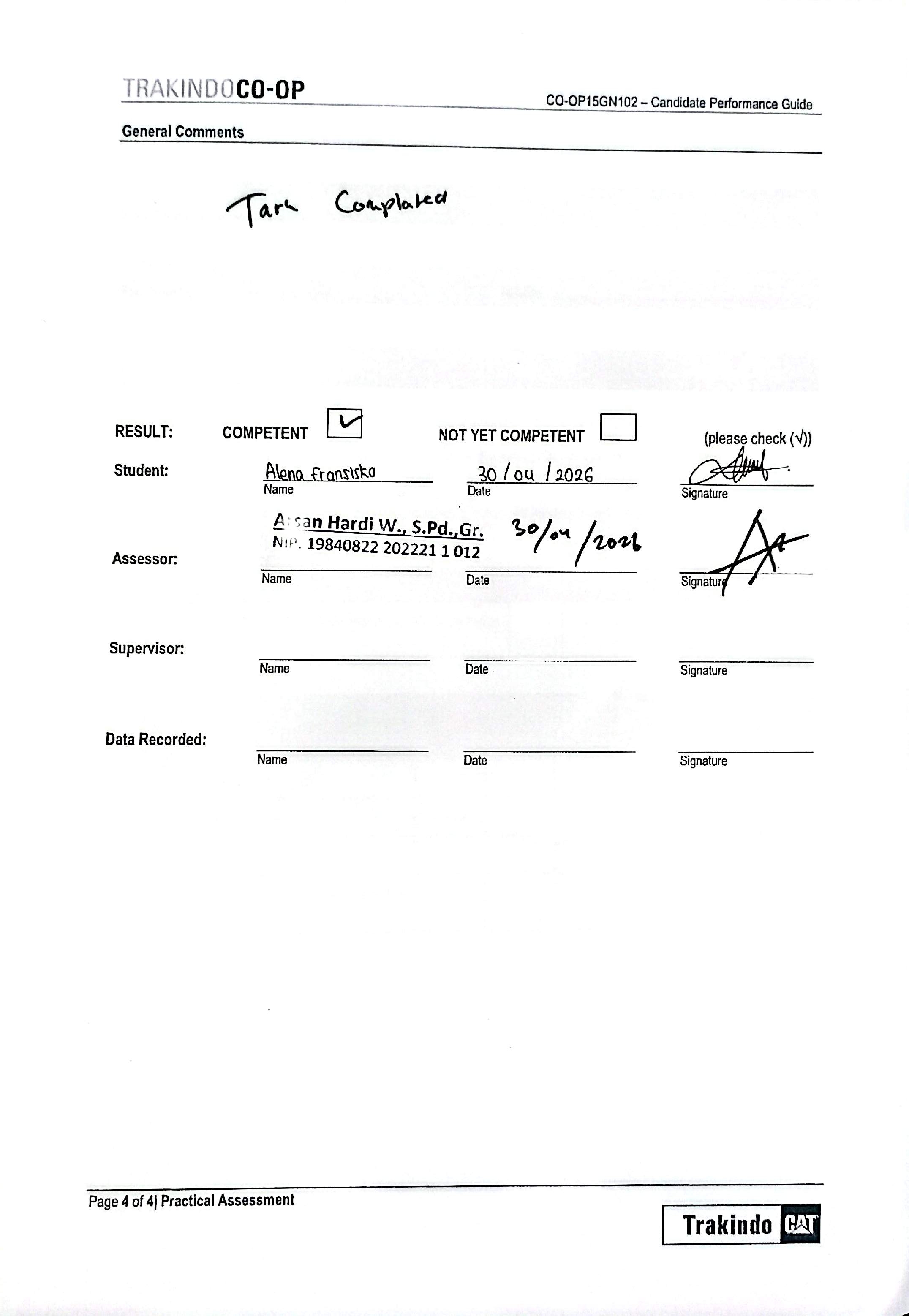 Scan CPG